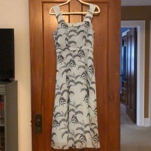 Rachel Roy Sleeveless Botanical Print Dress